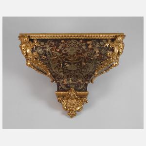 Prunkkonsole in Boullétechnik