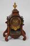 Barocke Boullé-Tischuhr