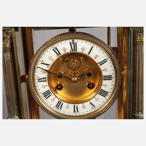 Portaluhr mit Quecksilberpendel