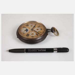 Übergroße Taschenuhr mit Vollkalender