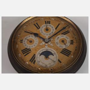 Übergroße Taschenuhr mit Vollkalender