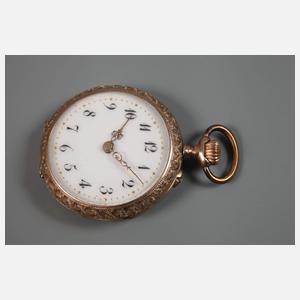 Zwei Damenuhren Gold