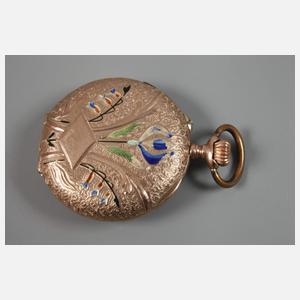 Zwei Damenuhren Gold