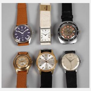 Konvolut Armbanduhren