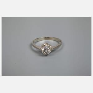 Damenring mit Brillant