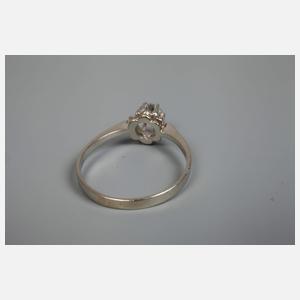 Damenring mit Brillant
