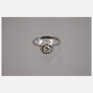 Damenring mit Brillant