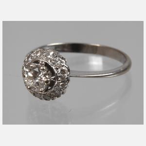 Damenring mit Brillant