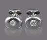 Wempe, Paar Manschettenknöpfe mit Diamanten
