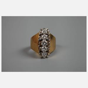 Damenring mit Brillanten