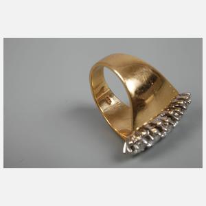 Damenring mit Brillanten