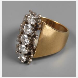 Damenring mit Brillanten