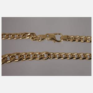 Collier mit Diamantbesatz