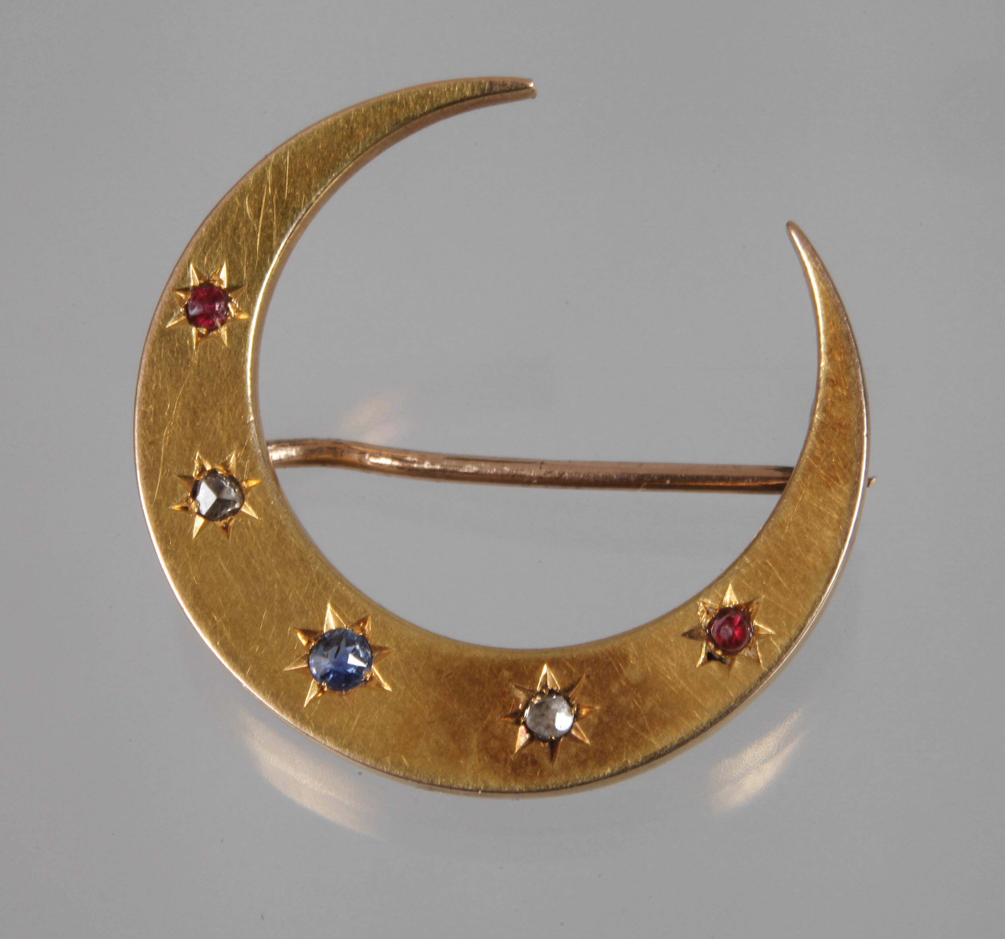 Halbmondbrosche