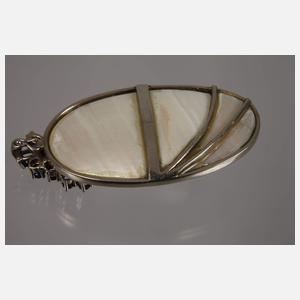 Schmuckset mit Perlen und Saphiren