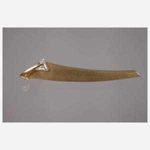 Konvolut Goldbroschen