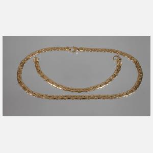 Schmuckset aus Gold