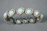 Damenarmband mit Perlen und Türkisen