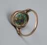 Historischer Damenring mit Türkis