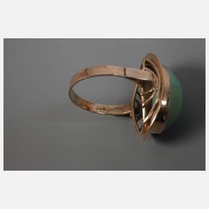 Damenring mit Türkis