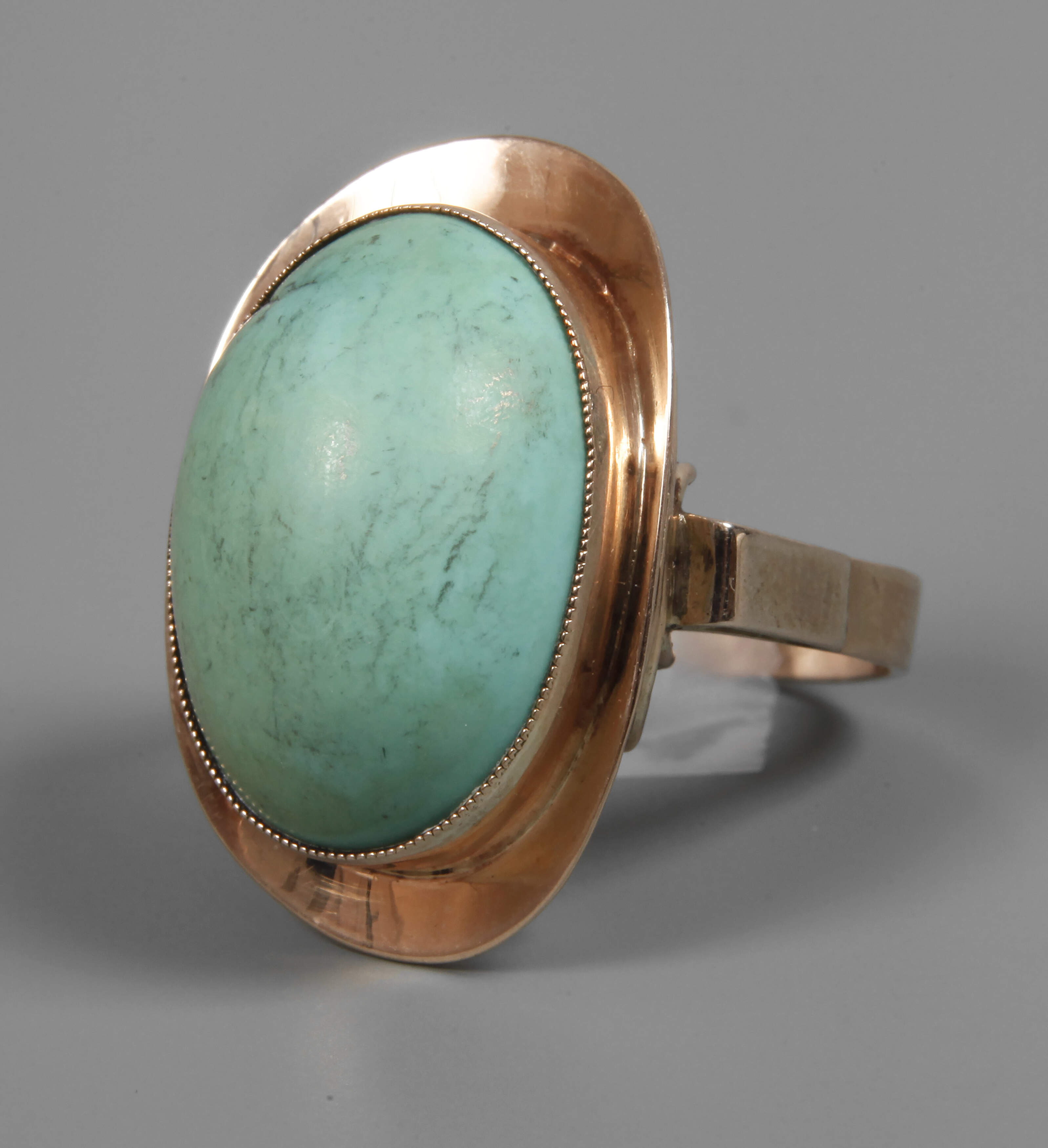 Damenring mit Türkis