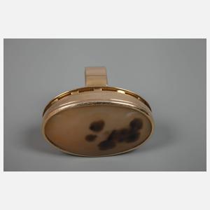 Damenring mit Moosachat