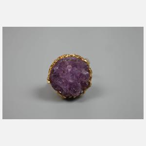 Damenring mit Amethyst