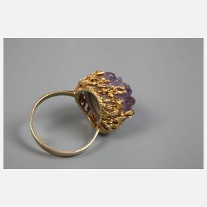 Damenring mit Amethyst
