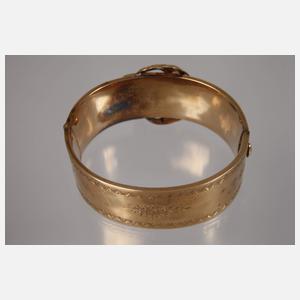 Breiter Biedermeierarmreif