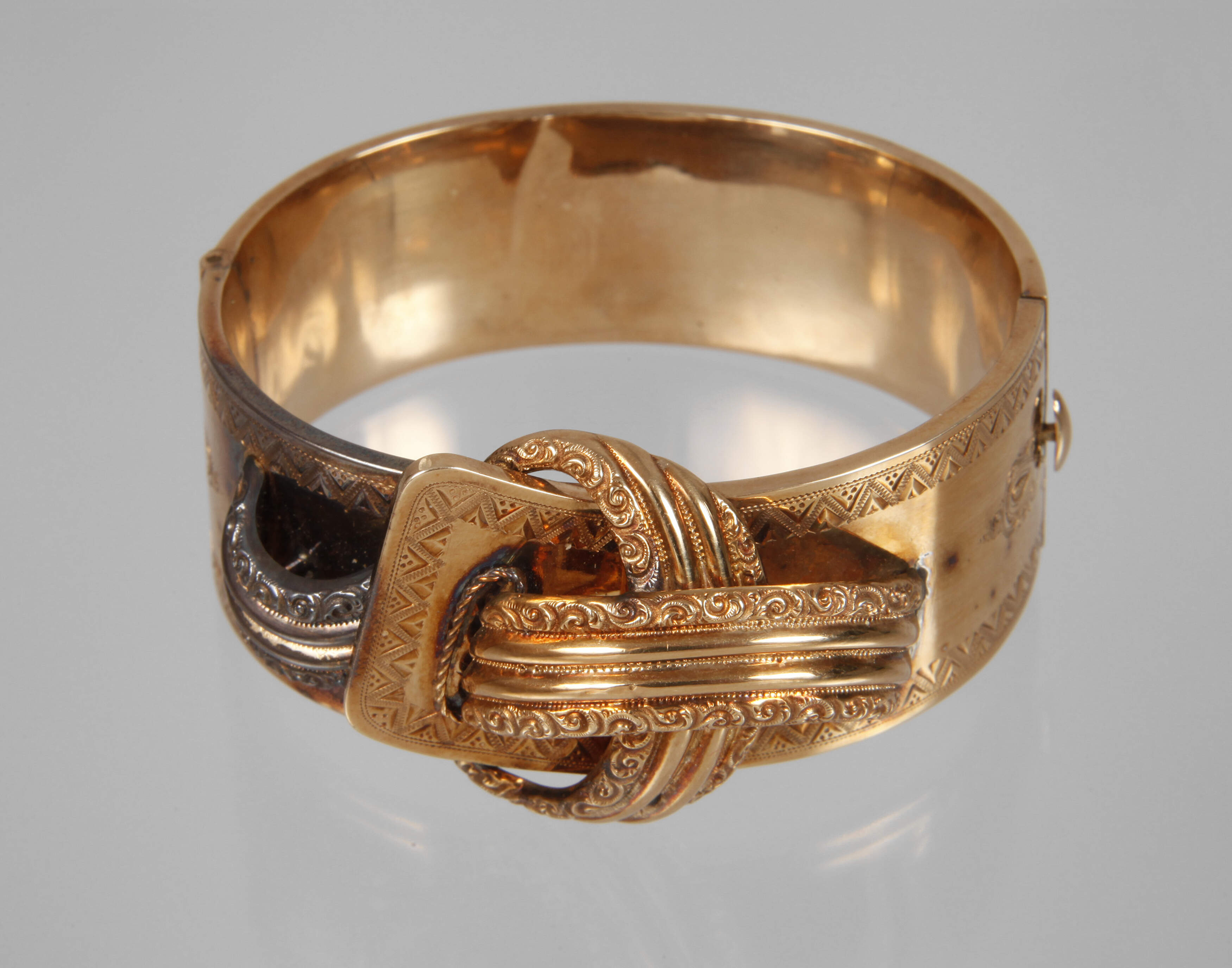 Breiter Biedermeierarmreif