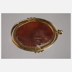 Kameenanhänger mit Brillanten