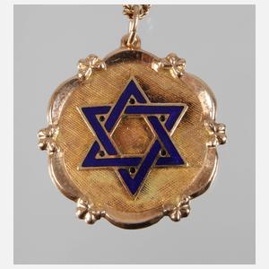 Anhänger mit Davidstern