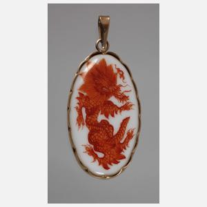 Meissen Drachenanhänger