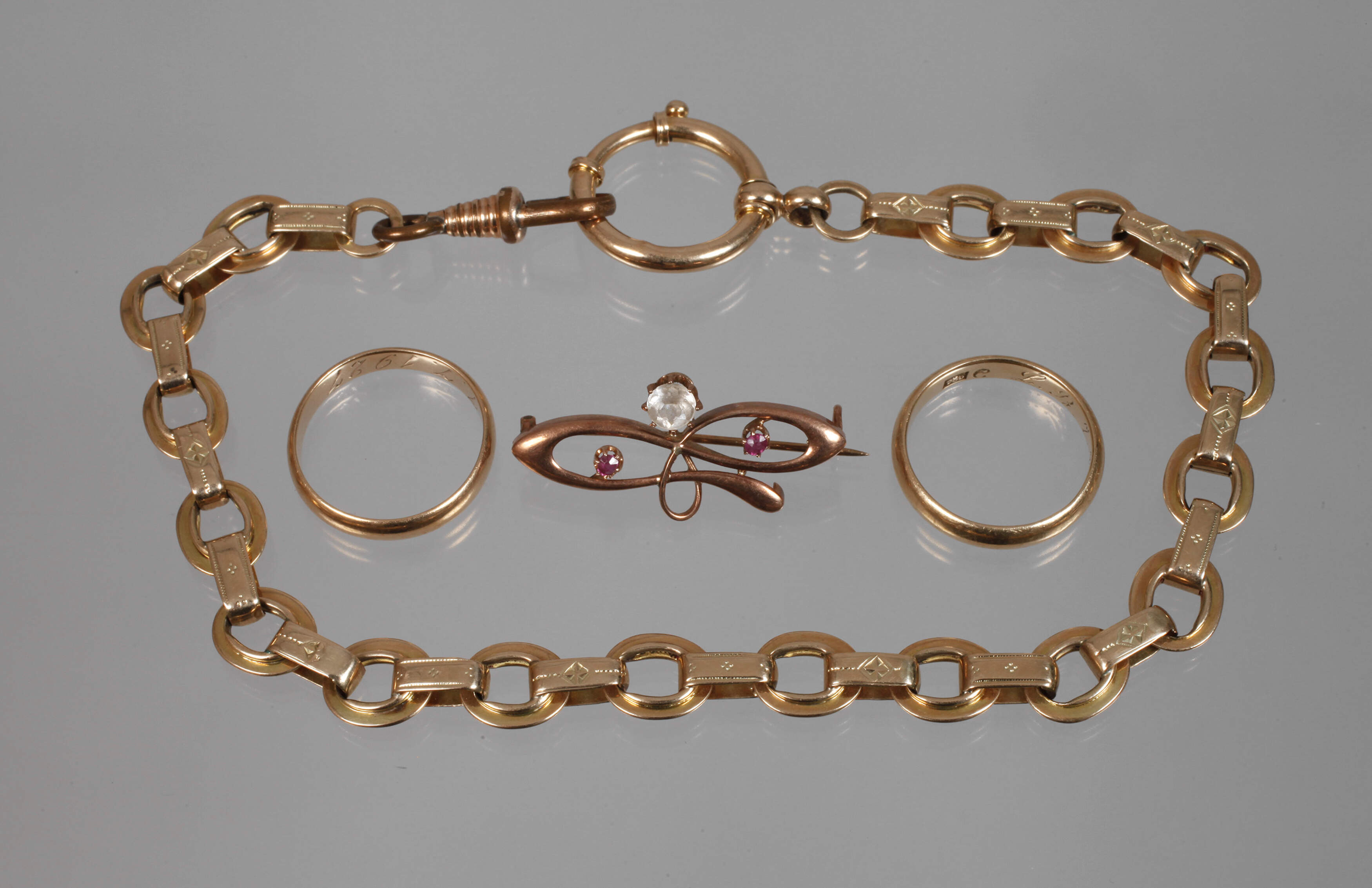 Konvolut Goldschmuck