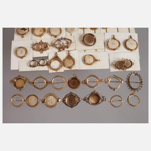 Großes Konvolut Schmuckrohlinge