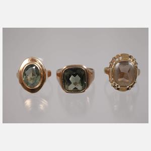 Konvolut Goldschmuck