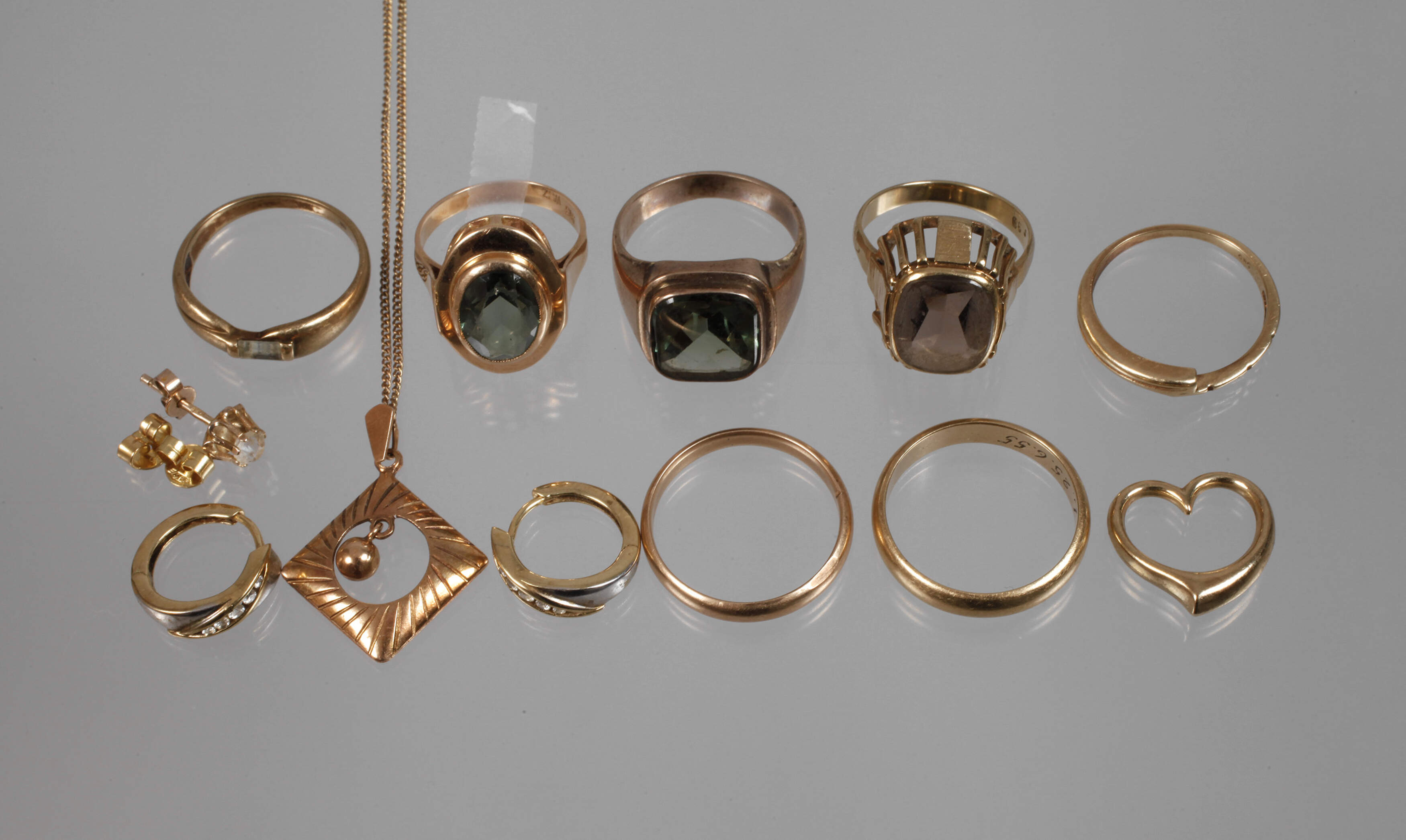 Konvolut Goldschmuck