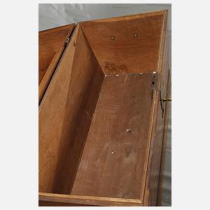 Runddeckeltruhe Biedermeier