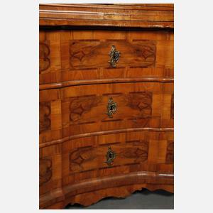 Barockkommode mit Aufsatz