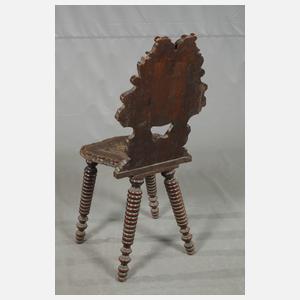 Alpenländischer Brettstuhl