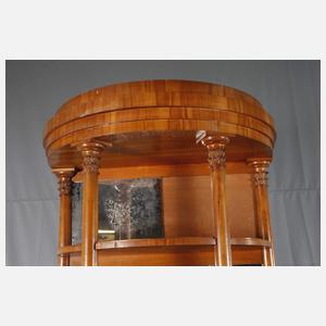 Paar Demi Lune-Etageren Biedermeier