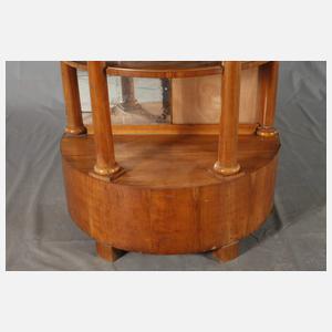 Paar Demi Lune-Etageren Biedermeier