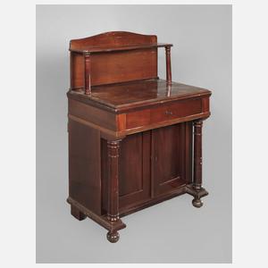 Säulenkommode mit Aufsatz