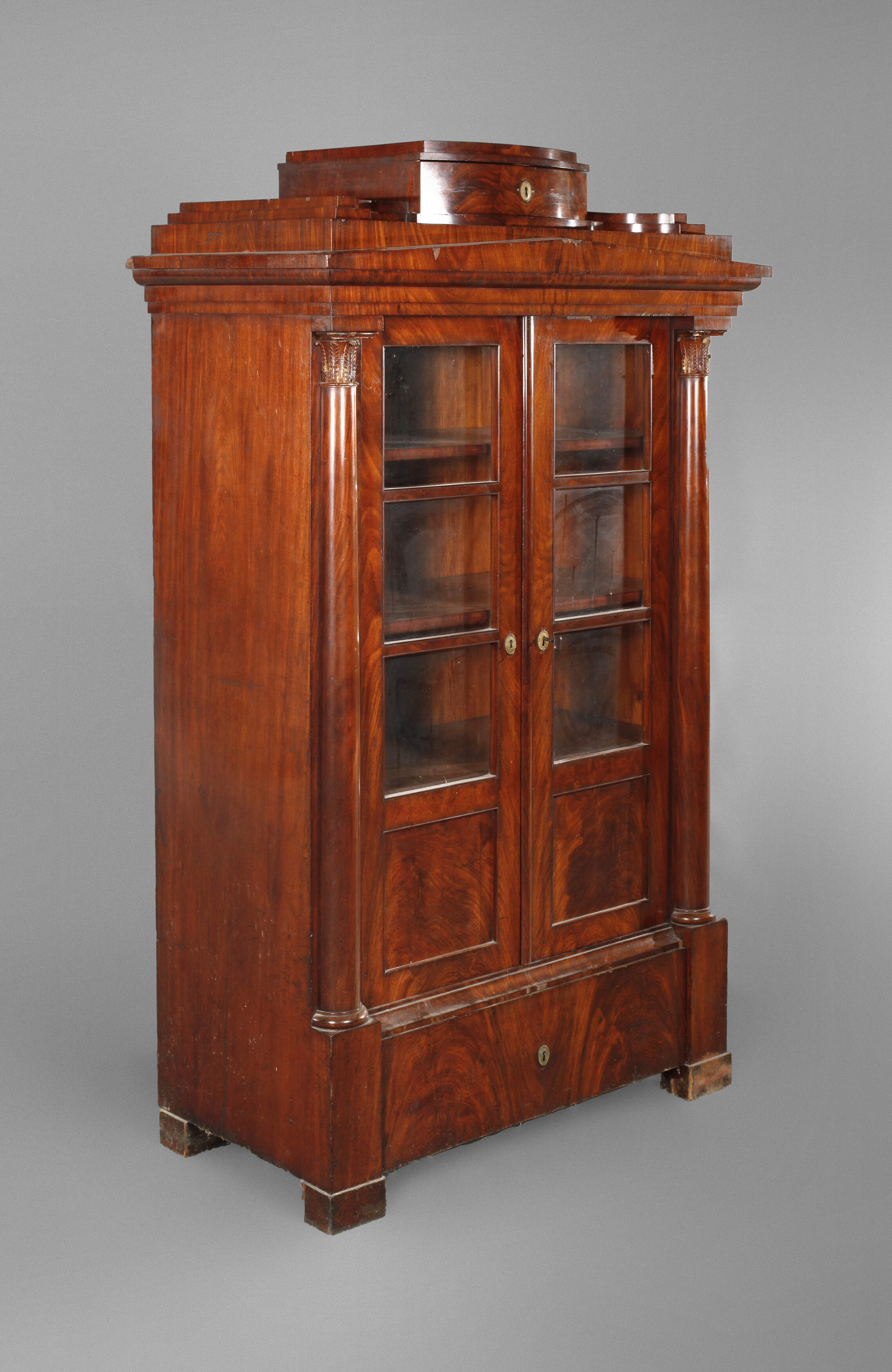 Büchervitrine Biedermeier