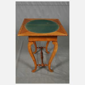 Biedermeierspieltisch