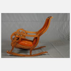Schaukelstuhl Biedermeier