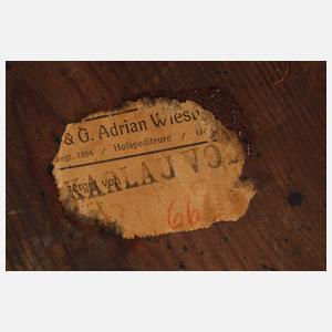 Intarsierter Beistelltisch