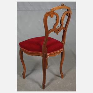 Paar Stühle Neorokoko