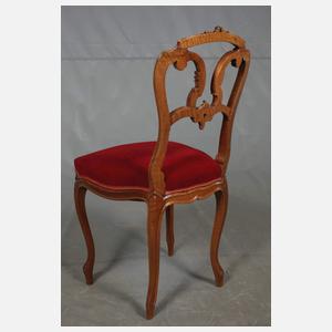 Paar Stühle Neorokoko