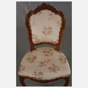 Paar Stühle Neorokoko